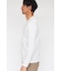 HIGH STREET∴ブライト針抜きテレコVネック長袖Tシャツ