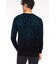 HIGH STREET∴グラデーション千鳥柄モールクルーネックニット