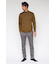 HIGH STREET∴シルケットポンチ長袖モックネック