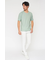 HIGH STREET∴ケーブル柄クルーネック半袖Ｔシャツ