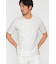 HIGH STREET∴ケーブル柄クルーネック半袖Ｔシャツ