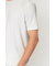 HIGH STREET∴ケーブル柄クルーネック半袖Ｔシャツ