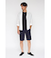 HIGH STREET∴リフラクスショートウイング７分袖シャツ