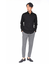 HIGH STREET∴ストレッチダイヤ柄ドビーカッタウェイシャツ