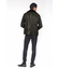 HIGH STREET∴ラビットファーカラーラムレザースタンドブルゾン