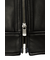 HIGH STREET∴ラビットファーカラーラムレザースタンドブルゾン