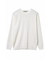 HIGH STREET∴ブライトランダム針抜き長袖クルーネックニット