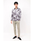 HIGH STREET∴ストレッチレザー調プリントイージーパンツ