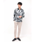 HIGH STREET∴ストレッチサテンJQシャドーローズプリントSH