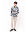 HIGH STREET∴ストレッチサテンJQシャドーローズプリントSH