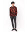HIGH STREET∴ストレッチサテンJQシャドーローズプリントSH