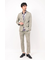 HIGH STREET∴ストレッチレザー調プリントジャケット