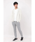 HIGH STREET∴アラベスク柄ジャカードZipパーカー