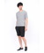 HIGH STREET∴バイヤス千鳥パイルジャカードVネック半袖カットソー