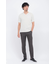 HIGH STREET∴シルキーリブVネック半袖カットソー