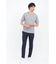HIGH STREET∴ハイツイストスムースクルーネック半袖カットソー