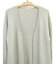 長袖ロングニットカーディガン