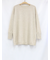 カシミヤ長袖ニットチュニック