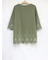 刺しゅう7分袖チュニック
