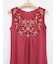 ビーズ刺しゅうノースリーブロングワンピース