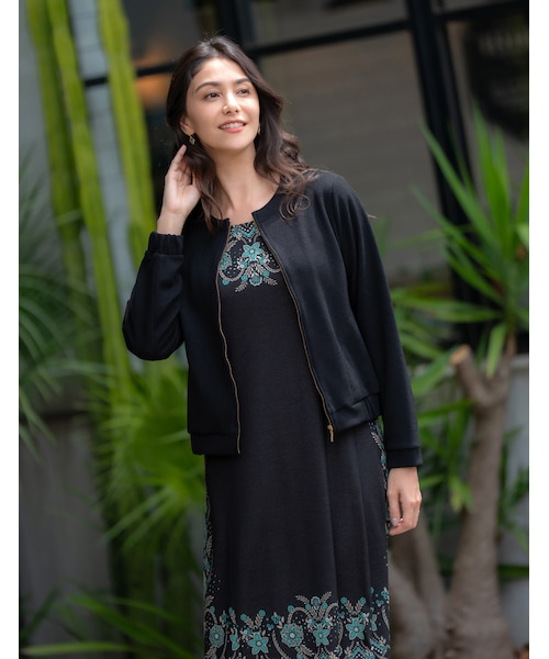 ジップアップブルゾン｜スポーティフの通販｜&mall（アンドモール