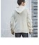1PIU1UGUALE3 RELAX(ウノピゥウノウグァーレトレ)ビッグケーブルニットパーカー