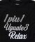 1PIU1UGUALE3 RELAX(ウノピゥウノウグァーレトレ リラックス)グラデーションアップリケ半袖Tシャツ