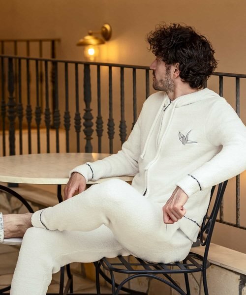 [shindyさん 専用]1piu1uguale3golfウノピウリブパンツL shindyさん 専用]1piu1uguale3golfウノピウリブパンツL