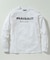 1PIU1UGUALE3 RELAX(ウノピゥウノウグァーレトレ リラックス)ボアロゴ刺繍ロングTシャツ