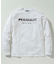 1PIU1UGUALE3 RELAX(ウノピゥウノウグァーレトレ リラックス)ボアロゴ刺繍ロングTシャツ