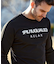 1PIU1UGUALE3 RELAX(ウノピゥウノウグァーレトレ リラックス)ボアロゴ刺繍ロングTシャツ