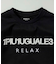 1PIU1UGUALE3 RELAX(ウノピゥウノウグァーレトレ リラックス)ボアロゴ刺繍ロングTシャツ