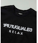 1PIU1UGUALE3 RELAX(ウノピゥウノウグァーレトレ リラックス)フロントロゴ刺繍半袖Tシャツ