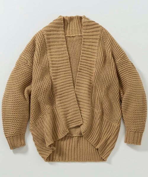 1PIU1UGUALE3 カーディガン　ジャケット　ウールニット 1PIU1UGUALE3 RELAX ウノピゥウノウグァーレトレ リラックス