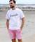 1PIU1UGUALE3 RELAX(ウノピゥウノウグァーレトレ リラックス)フローイングロゴ半袖Tシャツ