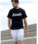 1PIU1UGUALE3 RELAX(ウノピゥウノウグァーレトレ リラックス)フローイングロゴ半袖Tシャツ