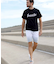1PIU1UGUALE3 RELAX(ウノピゥウノウグァーレトレ リラックス)フローイングロゴ半袖Tシャツ
