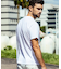 1PIU1UGUALE3 RELAX(ウノピゥウノウグァーレトレ リラックス)ラインロゴ半袖Tシャツ
