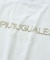 1PIU1UGUALE3 RELAX(ウノピゥウノウグァーレトレ リラックス)ビーズロゴ半袖Tシャツ