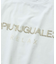 1PIU1UGUALE3 RELAX(ウノピゥウノウグァーレトレ リラックス)ビーズロゴ半袖Tシャツ