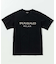 1PIU1UGUALE3 RELAX(ウノピゥウノウグァーレトレ リラックス)ビーズロゴ半袖Tシャツ