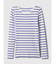 モダンクルーネック長袖Tシャツ