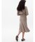CashSoft カシミヤタッチ ミディ ニットスカート