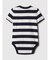 ストライプ ポケット ボディシャツ (ベビー)