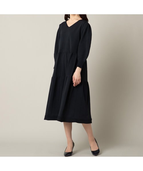 ローズティアラ フレアニットワンピース 46 最終価格 ローズティアラ