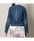 フラワー刺繍デニムGジャン
