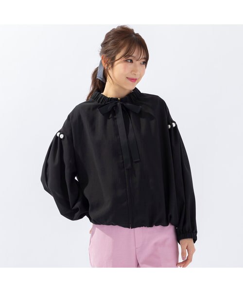 パールシアーブルゾン｜ローズティアラの通販｜&mall（アンド