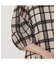 フロッキーチェックブラウス
