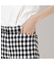 サブリナパンツ/Check