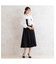 【再入荷】ダブルクロスリボンタイワンピース